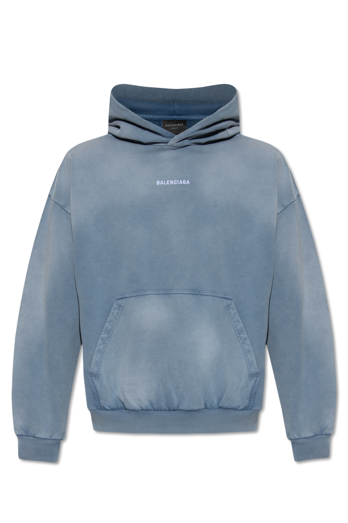 Light blue balenciaga on sale hoodie